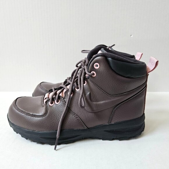 Nike Shoes Girls 6.5 Manoa LTR Big Kids Leather All Weather Boots BQ5372 - Picture 2 of 13